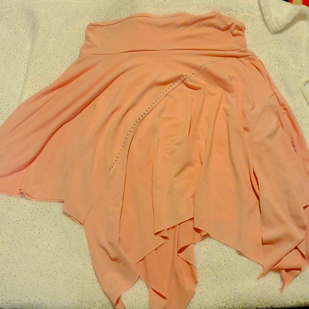 Pink skirt
